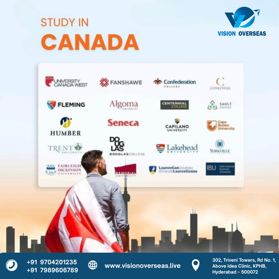 "Study in Canada with Vision Overseas"
